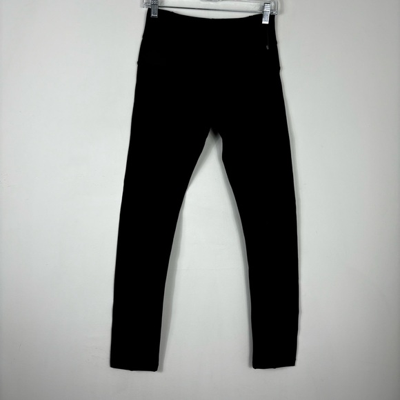 Active USA Pants - Black Leggings Womens M Classic Comfort Casual Minimal Mid Rise Casual